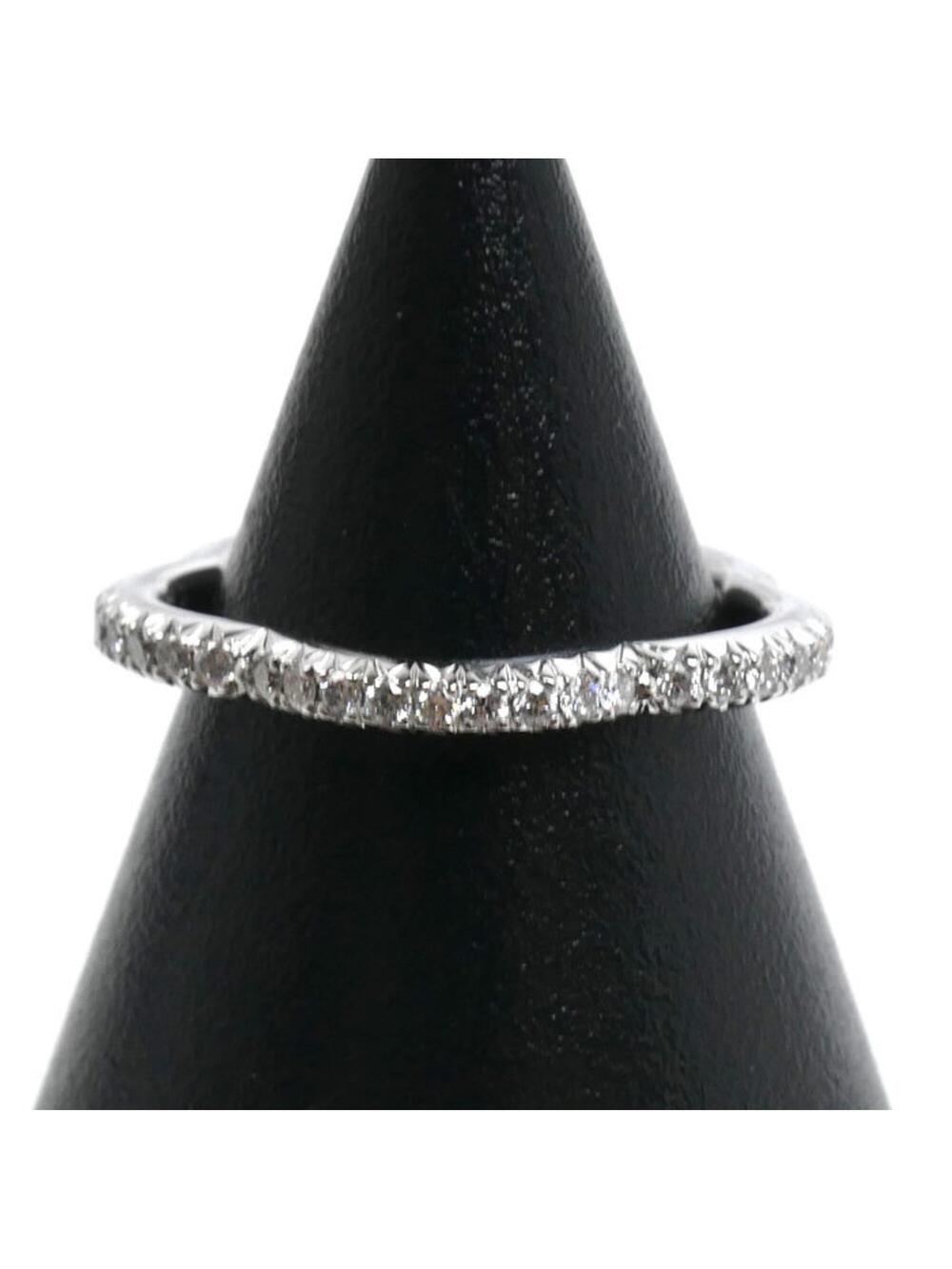 Chanel Ring 18K White Gold With Diamond #319201C19B - Picture 1 of 6